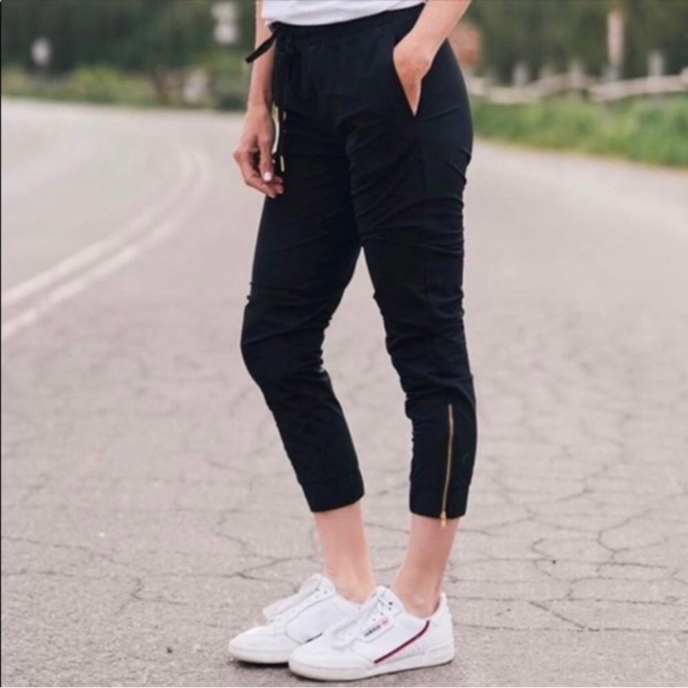 ZYIA Active Everywhere Ankle Zip Jogger Pants Black 3XL NWOT